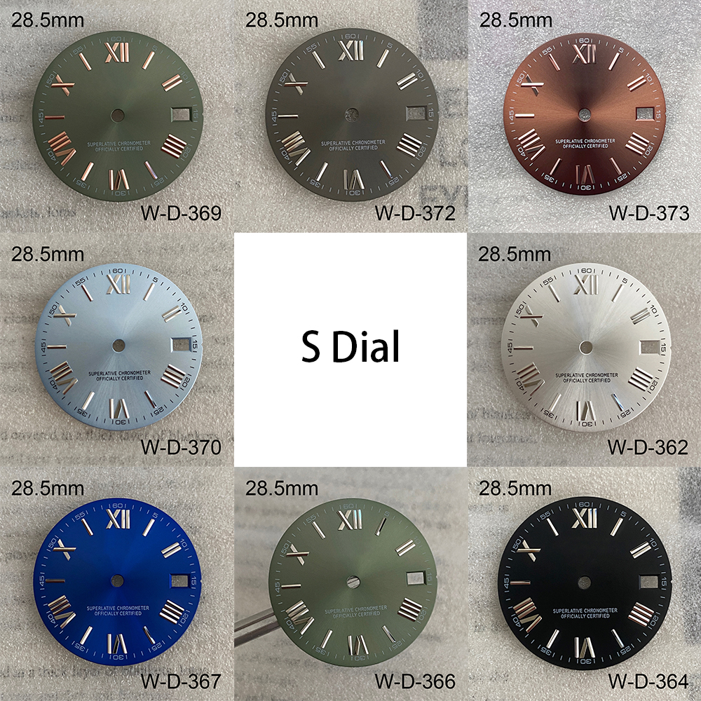 Luxury Watch Face - 28.5mm S Logo Rome Dial Fit