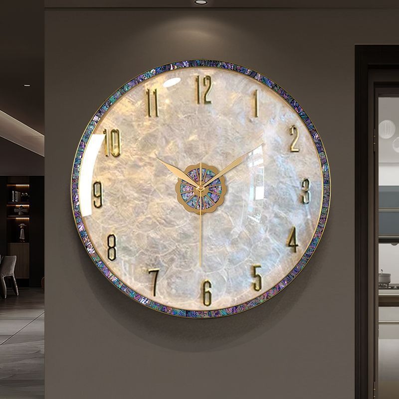 Luxury Watch Europe - Light Luxury Creative Shell Wall Clock