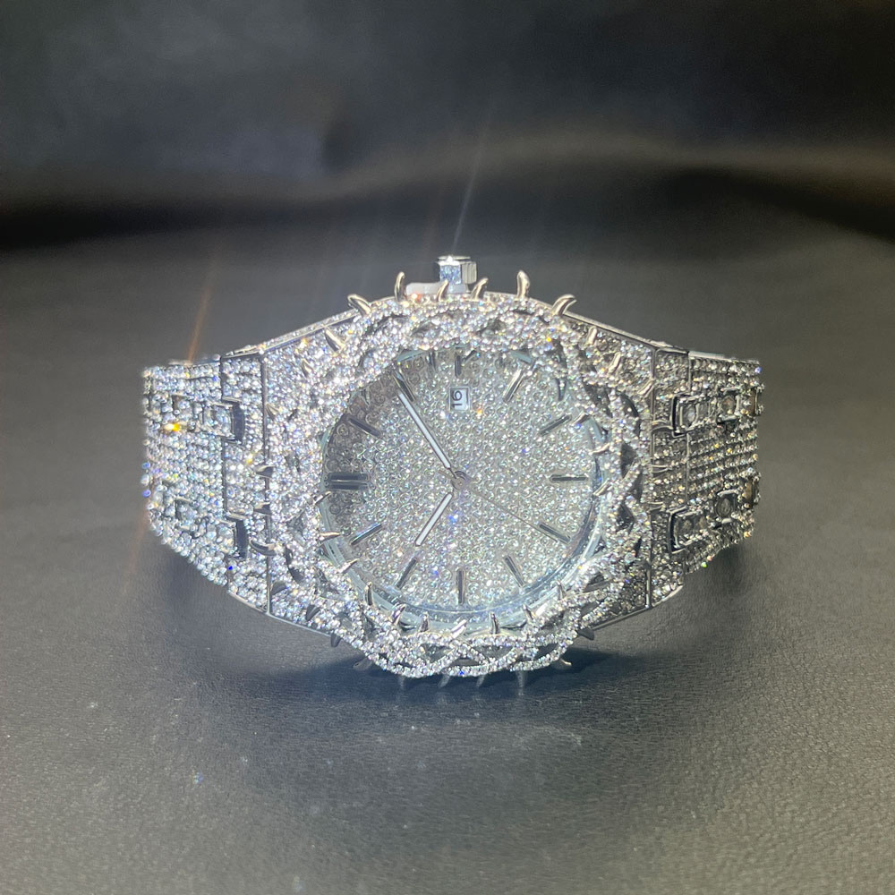 Luxury Watch And Jewelry Brand - MISSFOX Hot Fashion Full Diamond Watches