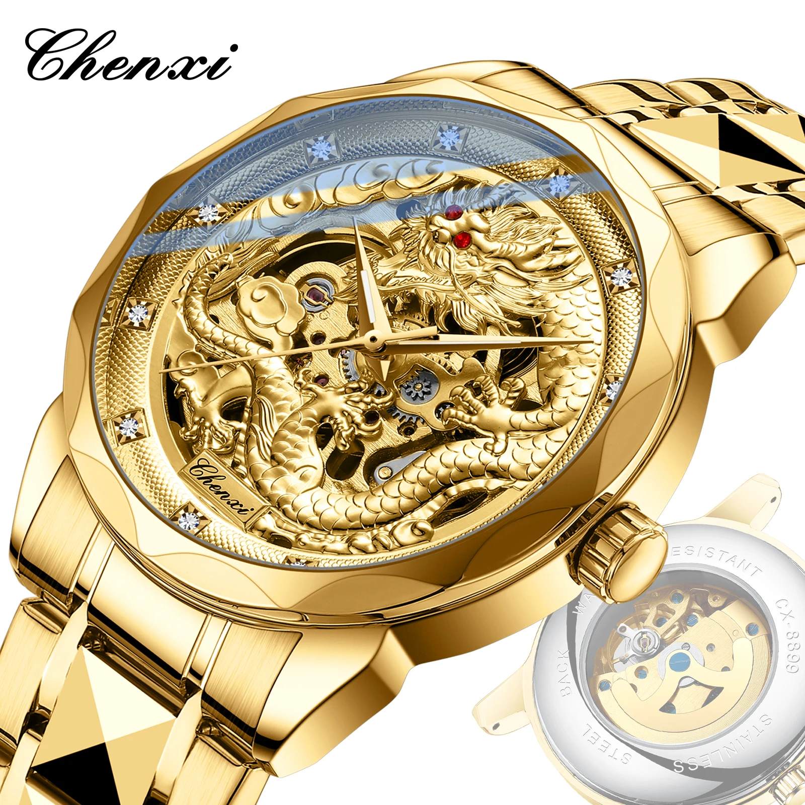 Luxury Watch China - CHENXI 8899 Chinese Nation Culture and