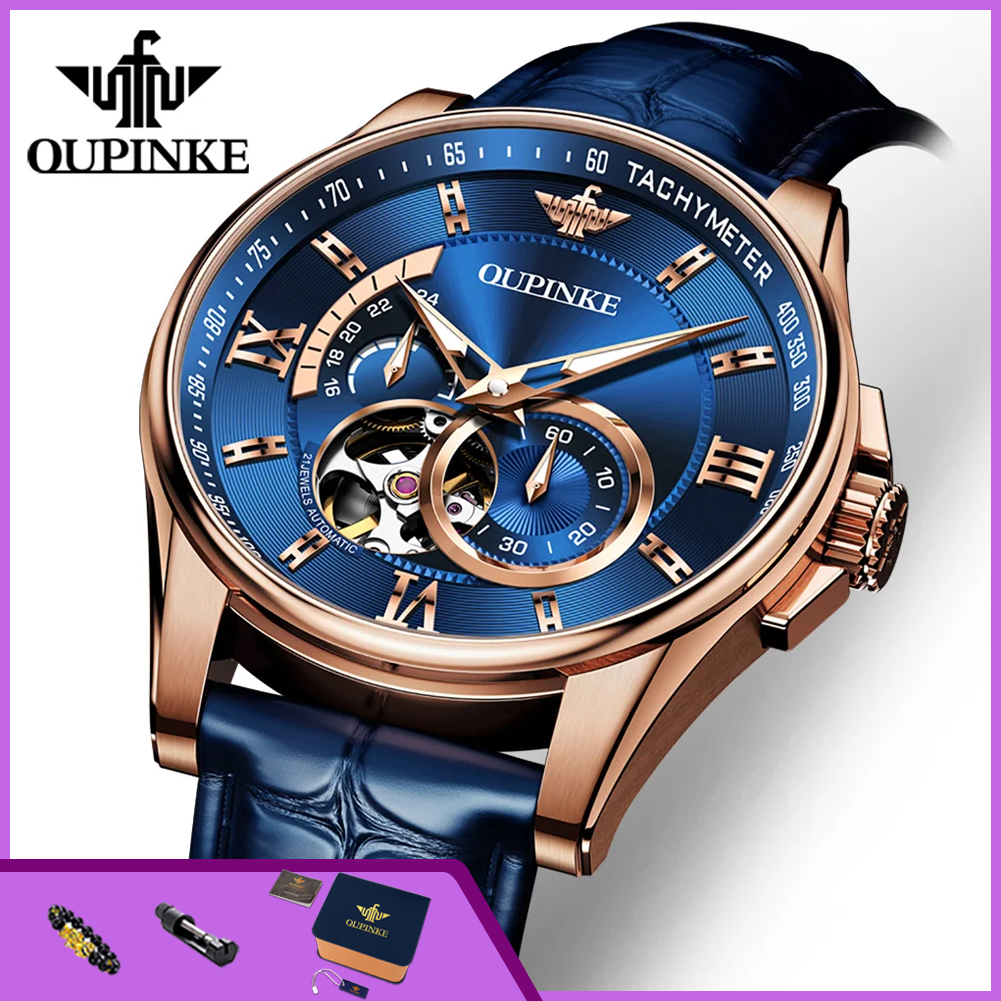 Luxury Watch Japan Brand - OUPINKE 3222 Automatic Watches for Man