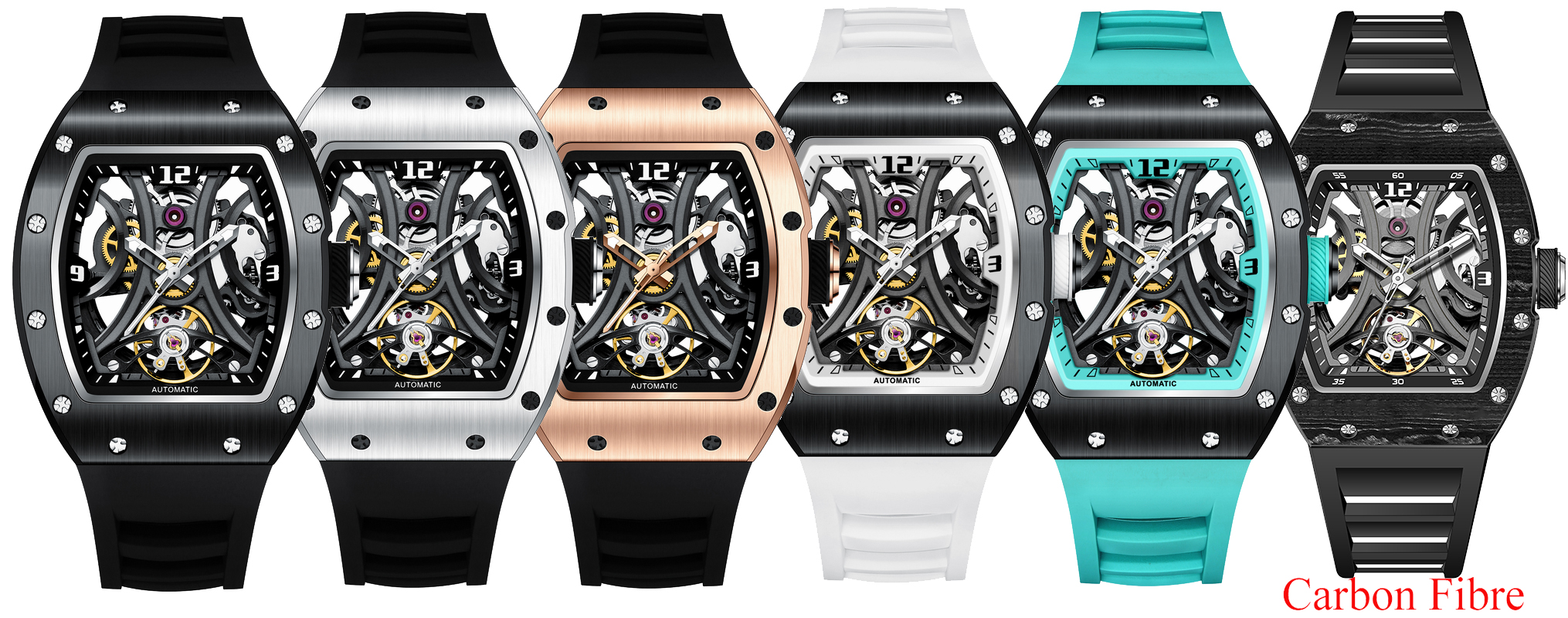 Luxury Watch Ap - New Style automatic watch tonneau dial