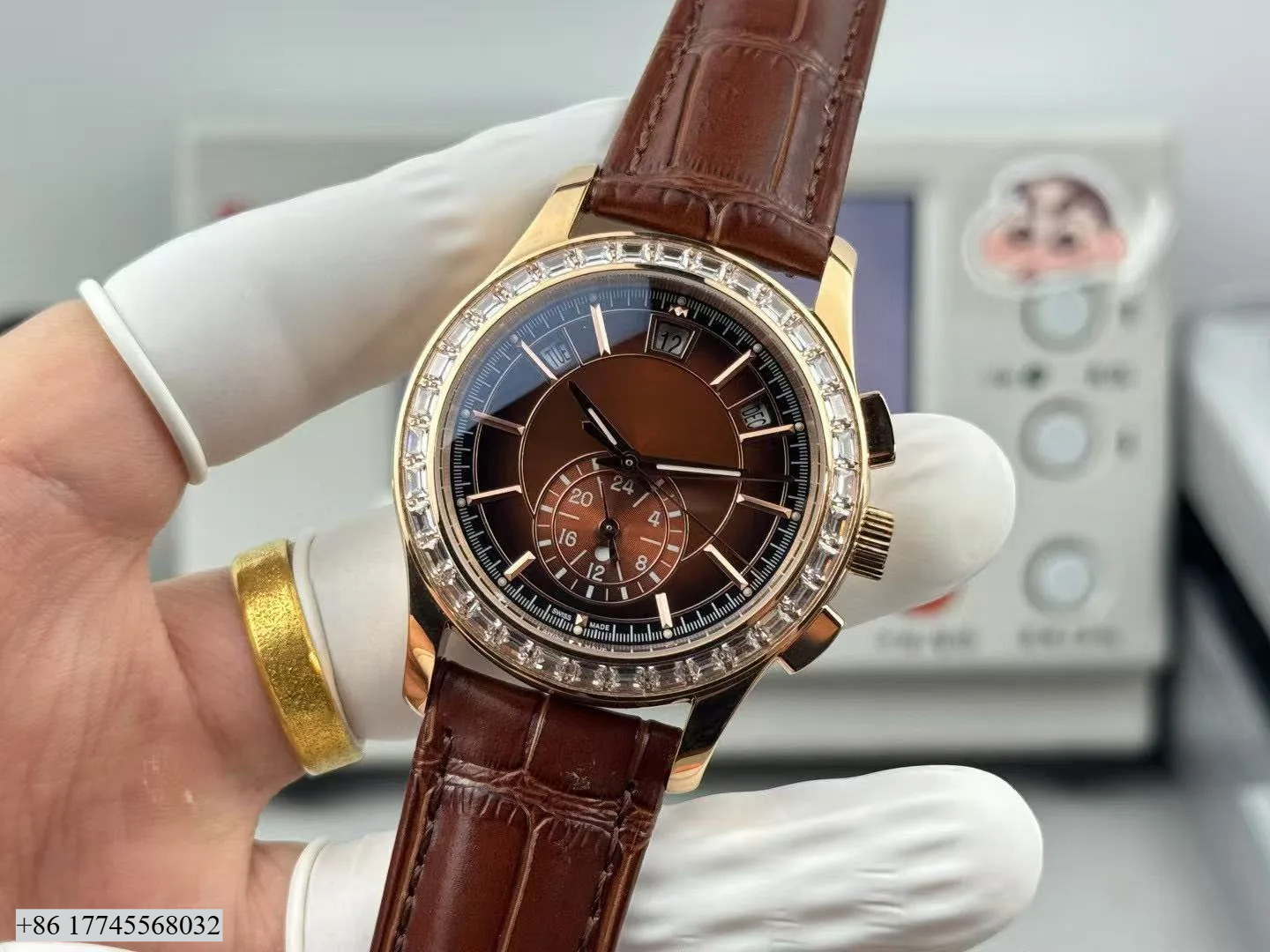 High-end Designer Style Busine - Luxury Watch With Leather Strap recensione e prezzo
