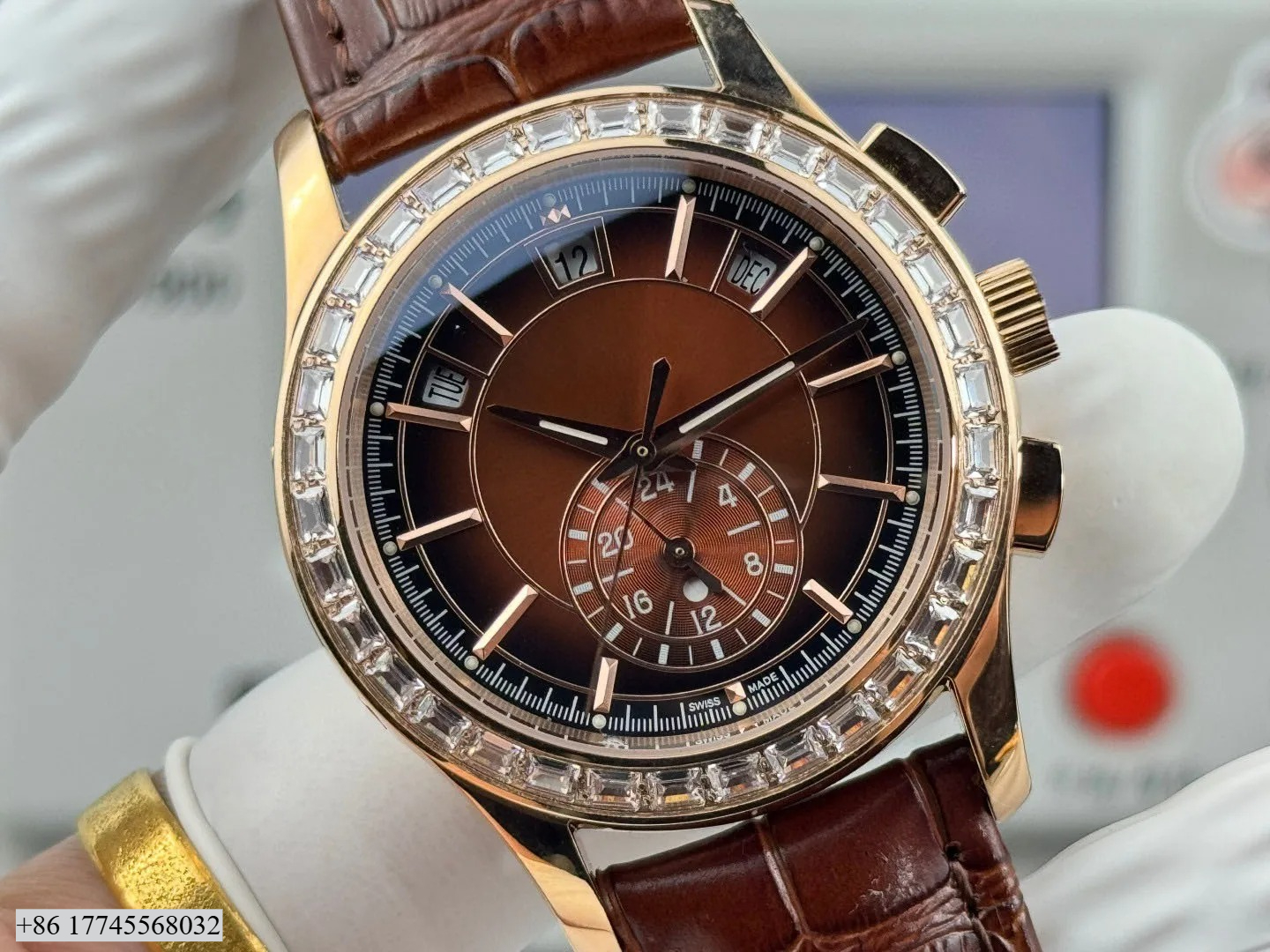 High-end Designer Style Busine - Luxury Watch With Leather Strap recensione e prezzo