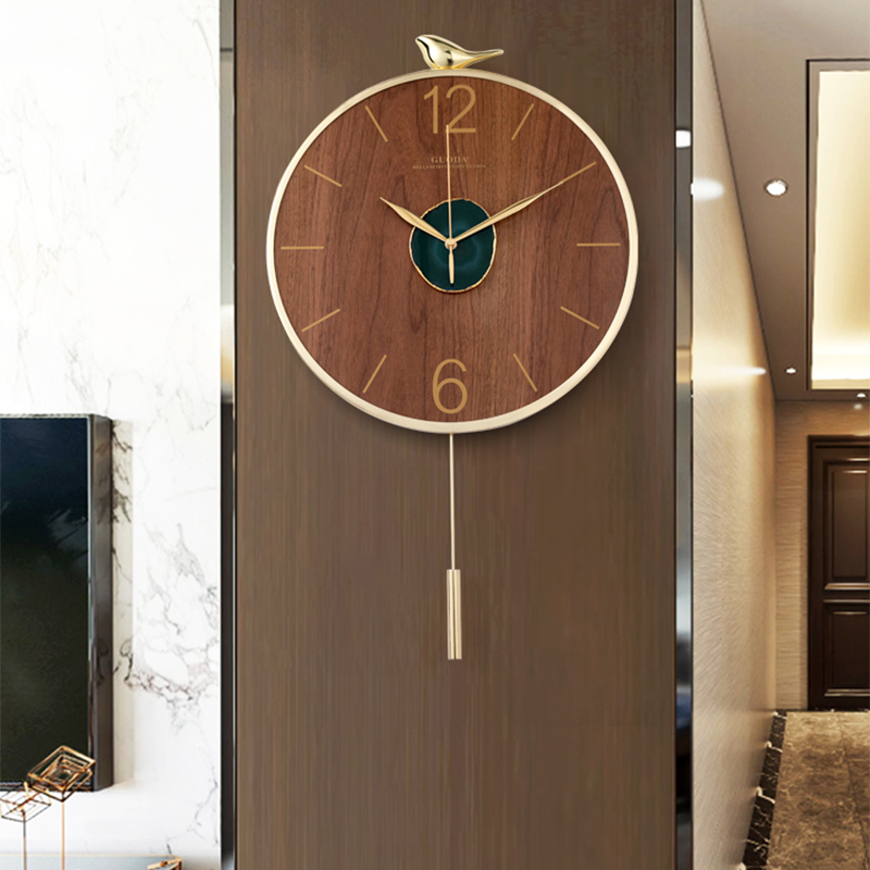Nordic Wall Clock Metal Agate  - Luxury Watch Europe recensione e prezzo