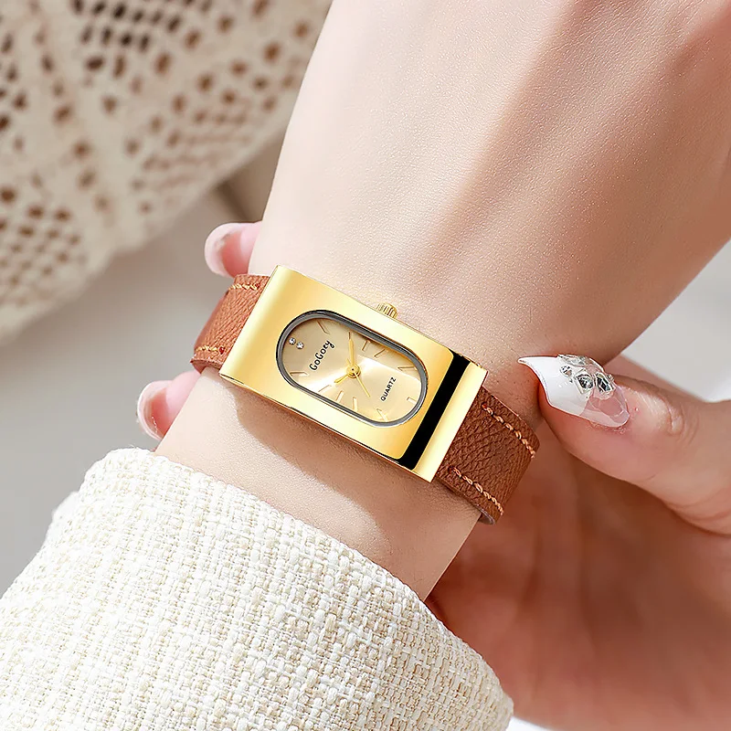 Luxury Ladies Brand Women Watc - Luxury Watch With Leather Strap recensione e prezzo
