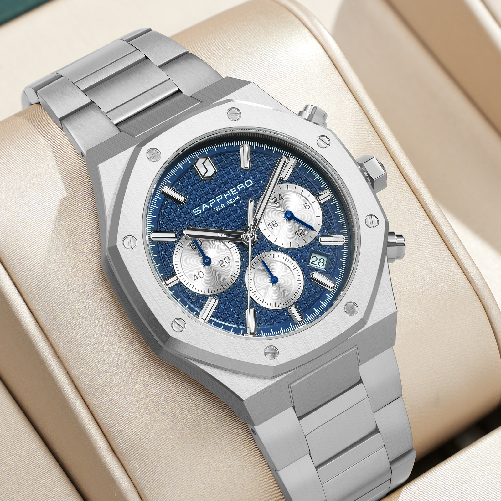 SAPPHERO Men's Watch Waterproo - Luxury Watch Ap recensione e prezzo
