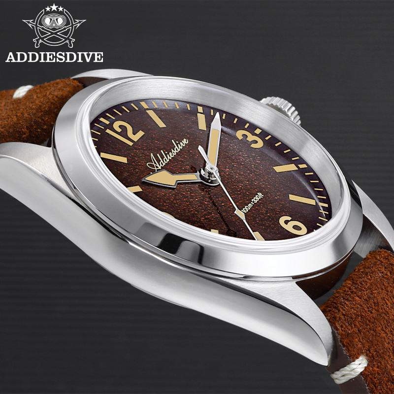 ADDIESDIVE 36MM 200M Waterproo - Luxury Watch With Leather Strap recensione e prezzo