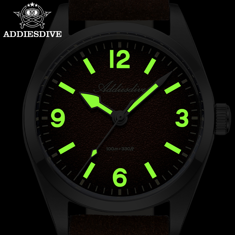 ADDIESDIVE 36MM 200M Waterproo - Luxury Watch With Leather Strap recensione e prezzo