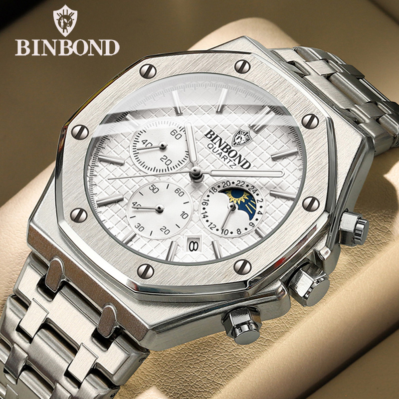 BINBOND Quality Men Watch Luxu - Luxury Watch Ap recensione e prezzo