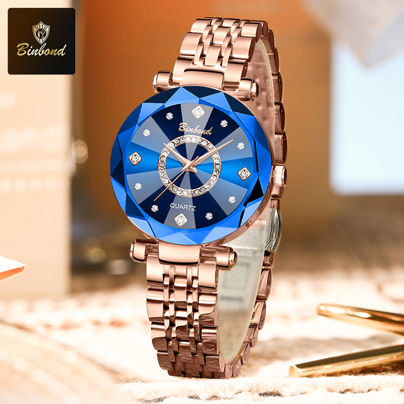 BINBOND Fashion Women's Quartz - Luxury Watch Face recensione e prezzo