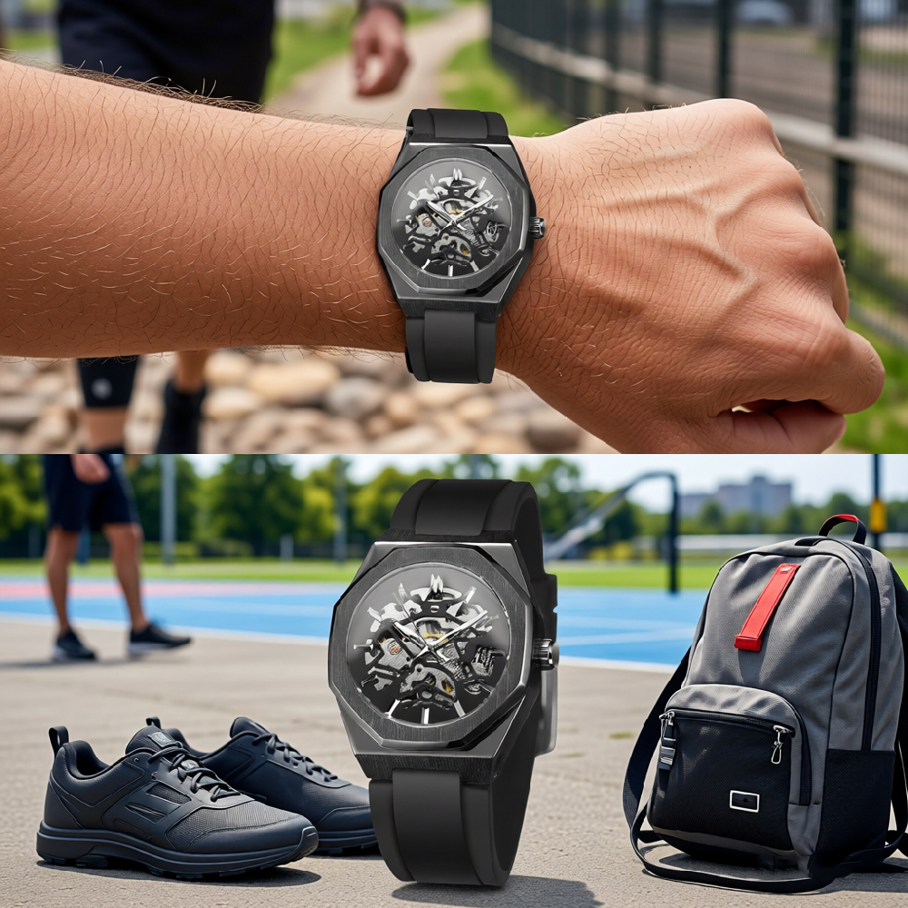 FORSINING Mens Skeleton Automa - Luxury Watch Ap recensione e prezzo