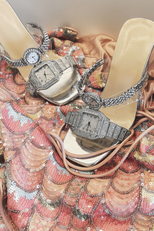 Original design Crystal watch  - Luxury Watch With Leather Strap recensione e prezzo