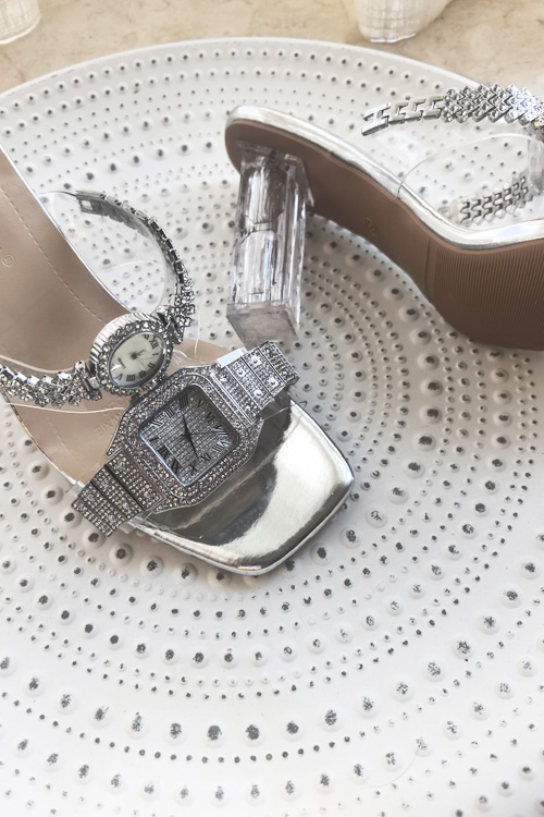 Original design Crystal watch  - Luxury Watch With Leather Strap recensione e prezzo