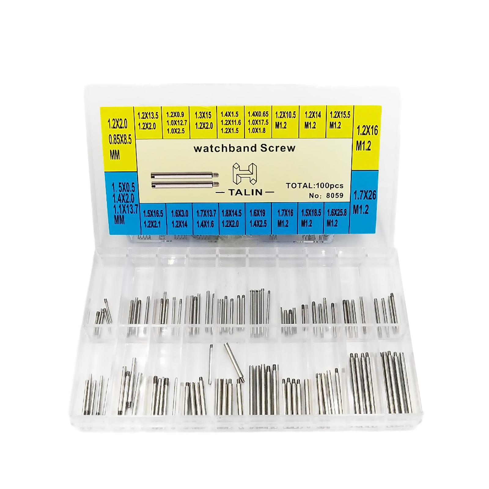 100Pieces 20 Size Watch Screws - Luxury Watch Face recensione e prezzo