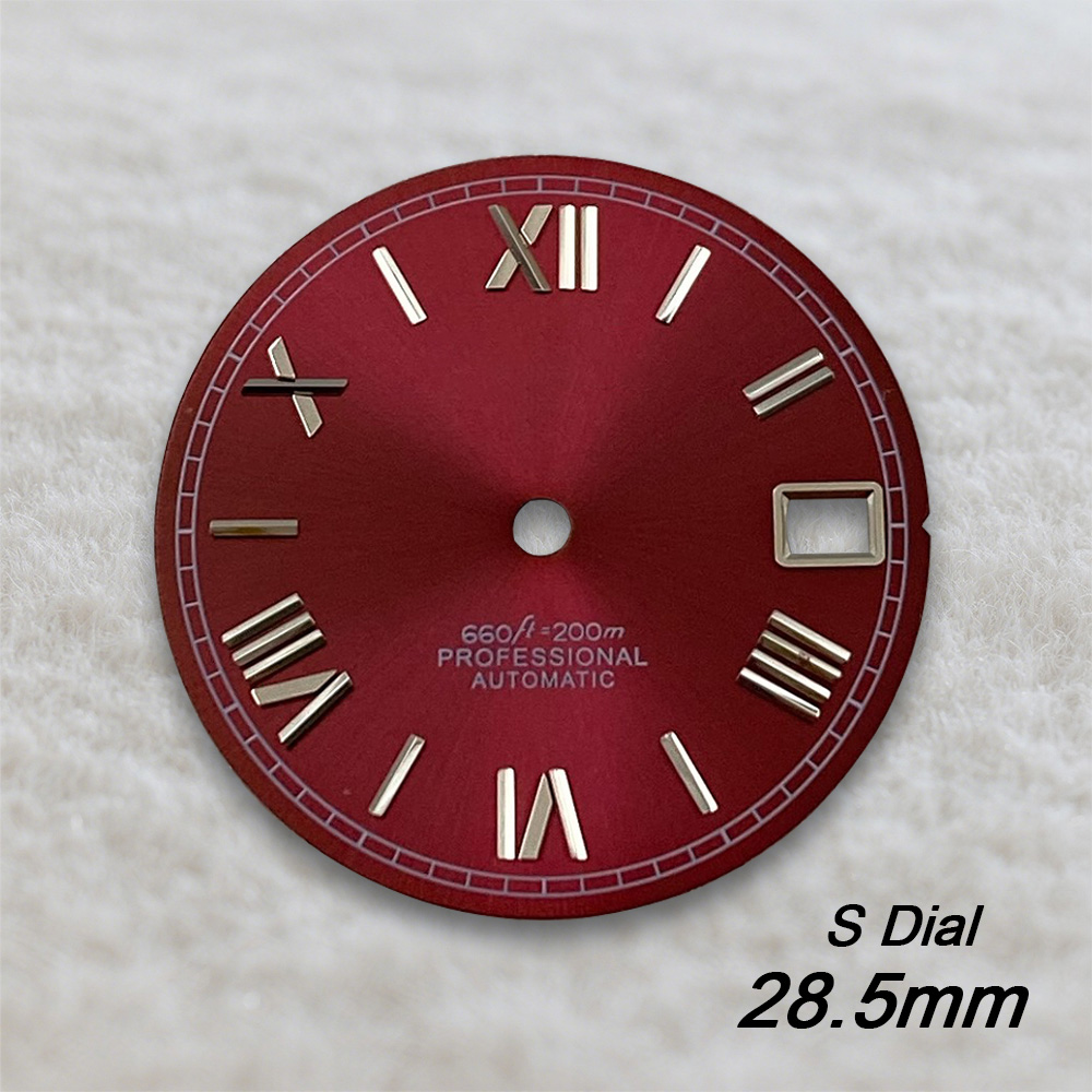 New 28.5mm S Logo Rome Sunburs - Luxury Watch Face recensione e prezzo