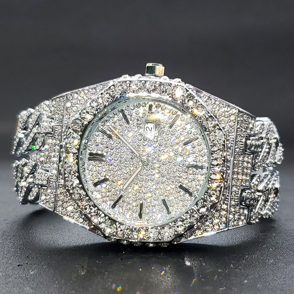 Iced Out Watch For Men Luxury  - Luxury Watch Ap recensione e prezzo