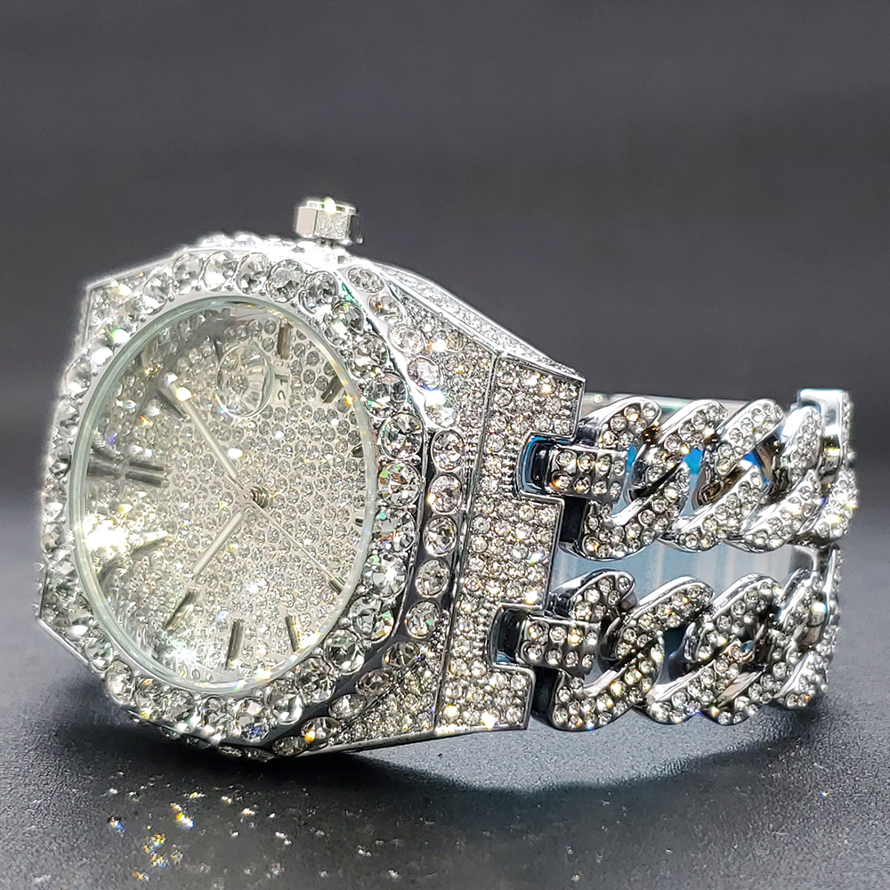 Iced Out Watch For Men Luxury  - Luxury Watch Ap recensione e prezzo