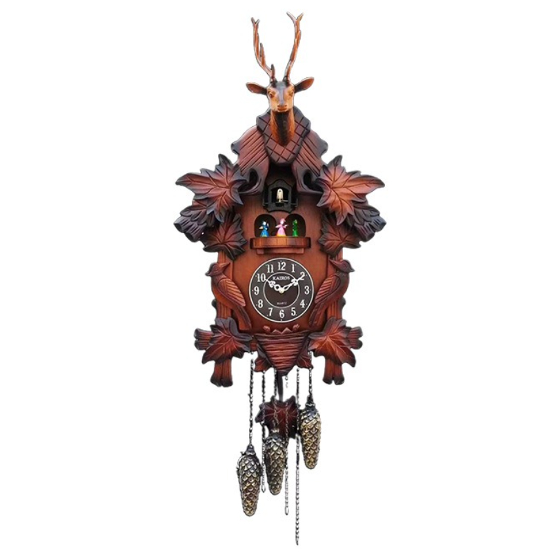 Cuckoo Wall Clock Solid Wood C - Luxury Watch Europe recensione e prezzo