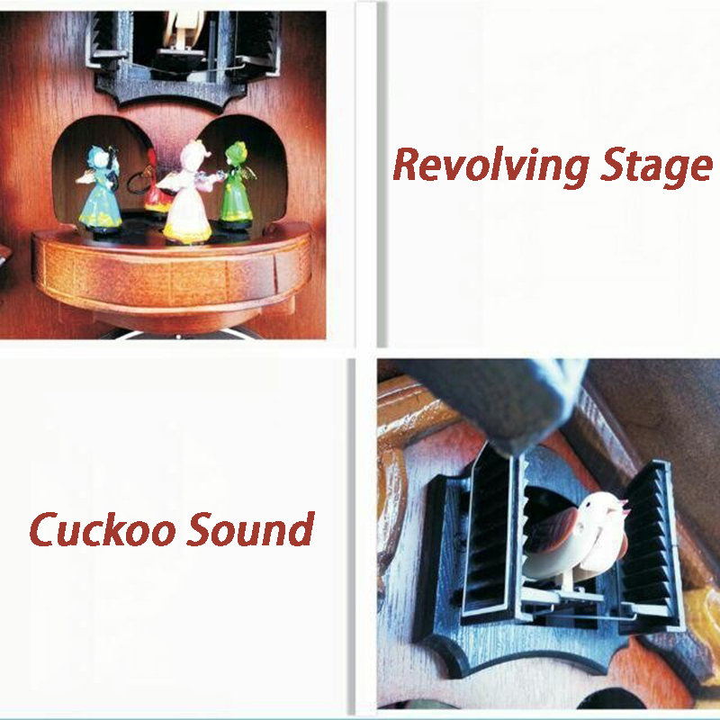 Cuckoo Wall Clock Solid Wood C - Luxury Watch Europe recensione e prezzo