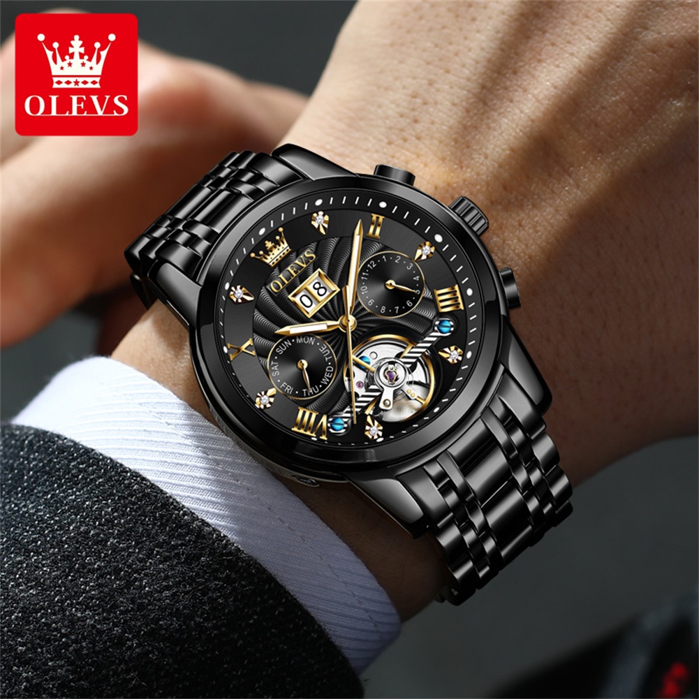 OLEVS Classic Men's Watches To - Luxury Watch Ap recensione e prezzo
