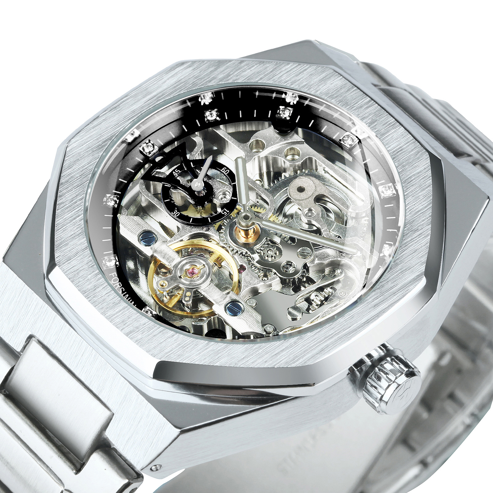 Forsining Silver Automatic Wat - Luxury Watch Ap recensione e prezzo