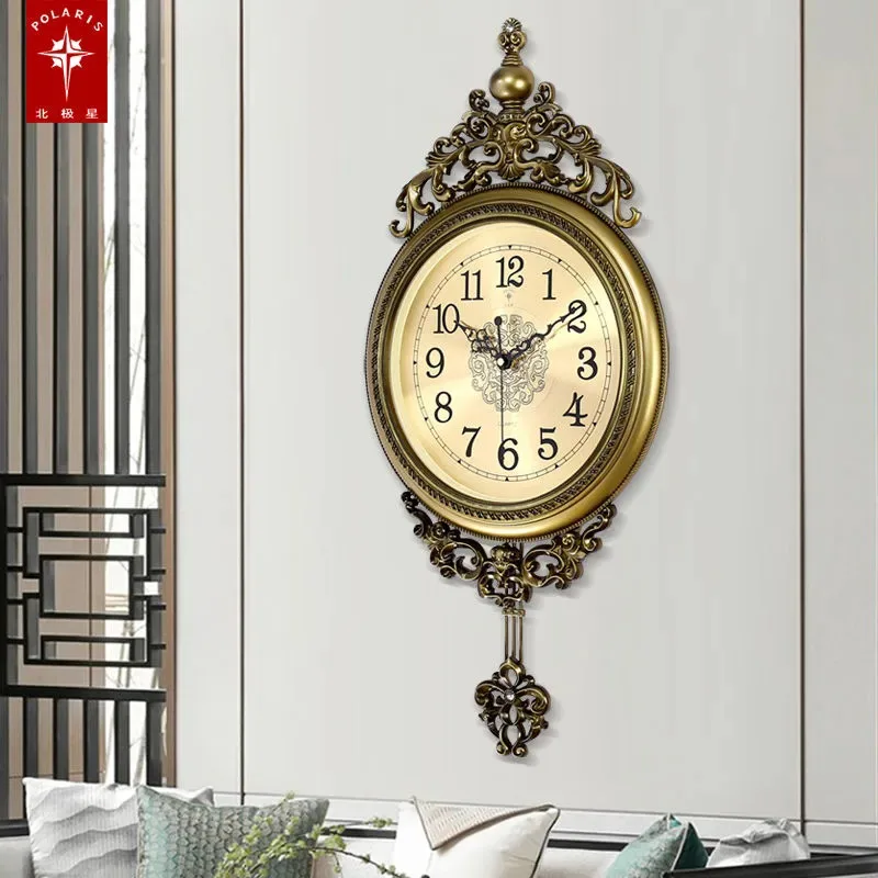 Large Luxury Gold Wall Clock L - Luxury Watch Europe recensione e prezzo