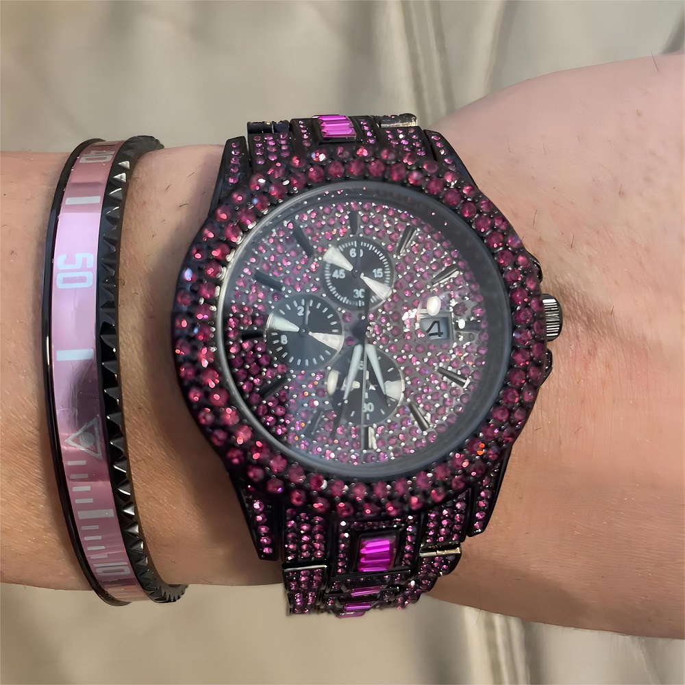 Hot Sell Red Ice Watch For Men - Luxury Watch And Jewelry Brand recensione e prezzo