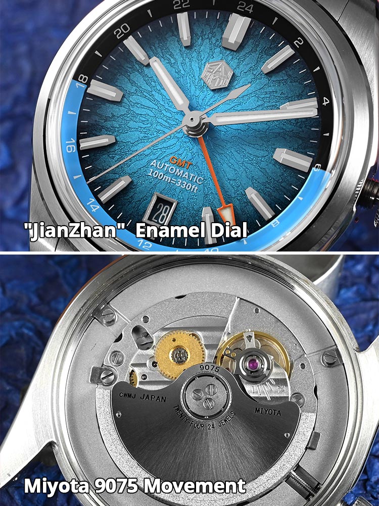 San Martin New 39mm Enamel Jia - Luxury Watch From China recensione e prezzo