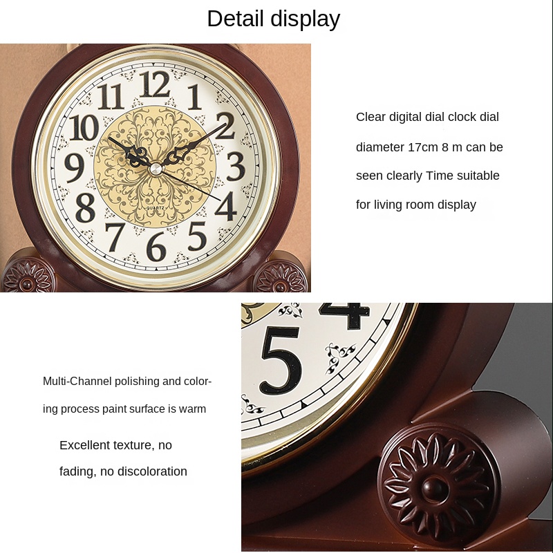 Desktop Table Clock Retro Sile - Luxury Watch Europe recensione e prezzo