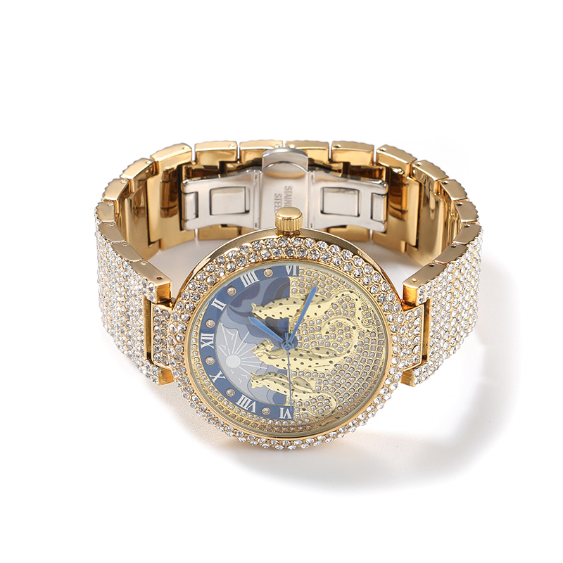 Men's Watches Sun and leopard  - Luxury Watch And Jewelry Brand recensione e prezzo