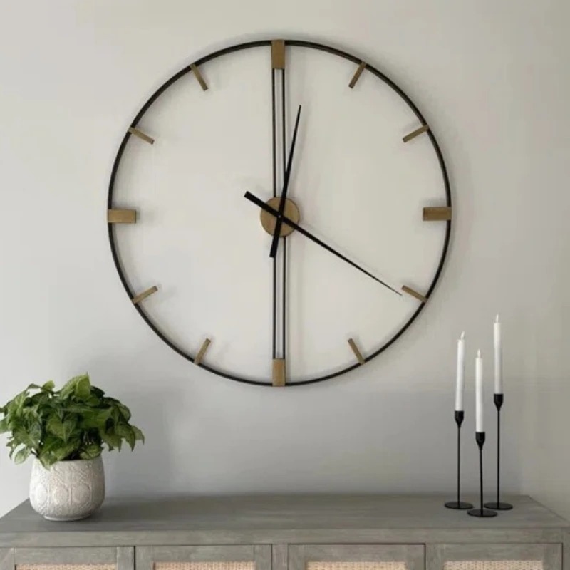Large Luxury Silent Wall Clock - Luxury Watch Europe recensione e prezzo