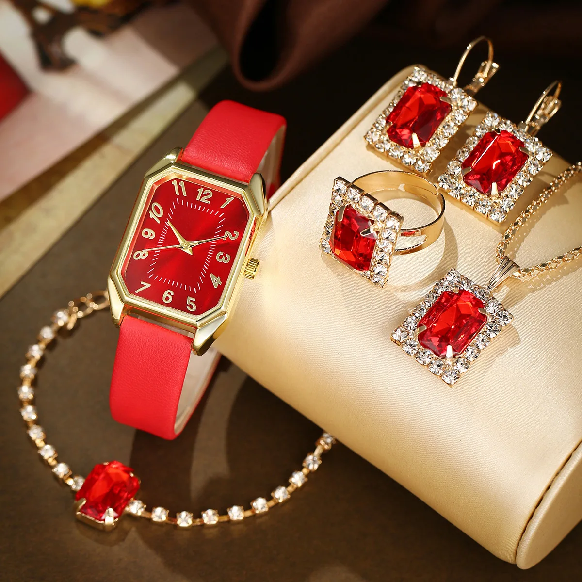 6/5/1PCS Luxury Fashion Square - Luxury Watch And Jewelry Brand recensione e prezzo
