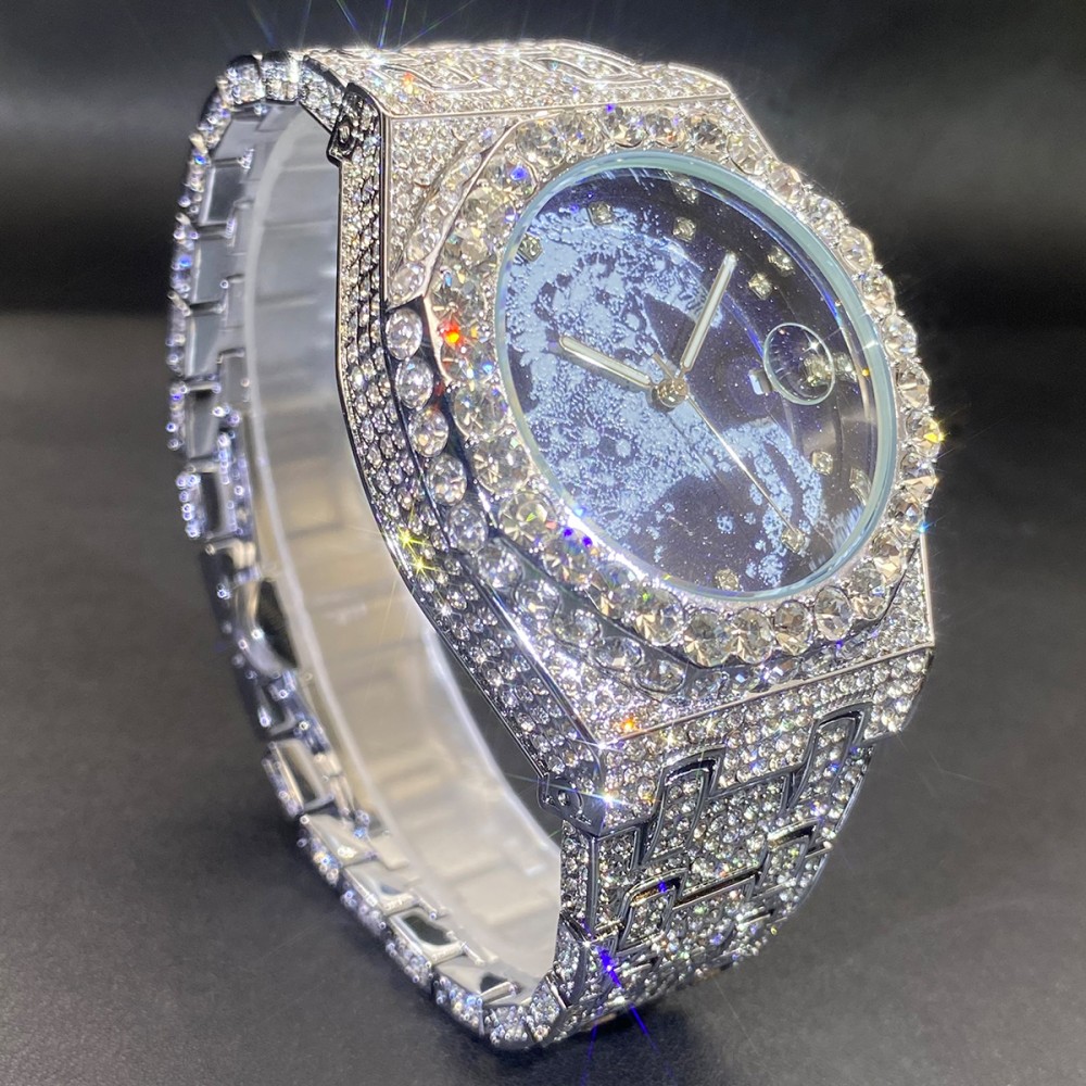 2026 Hip Hop Mens Quartz Watch - Luxury Watch Ap recensione e prezzo