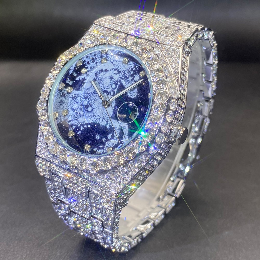 2026 Hip Hop Mens Quartz Watch - Luxury Watch Ap recensione e prezzo