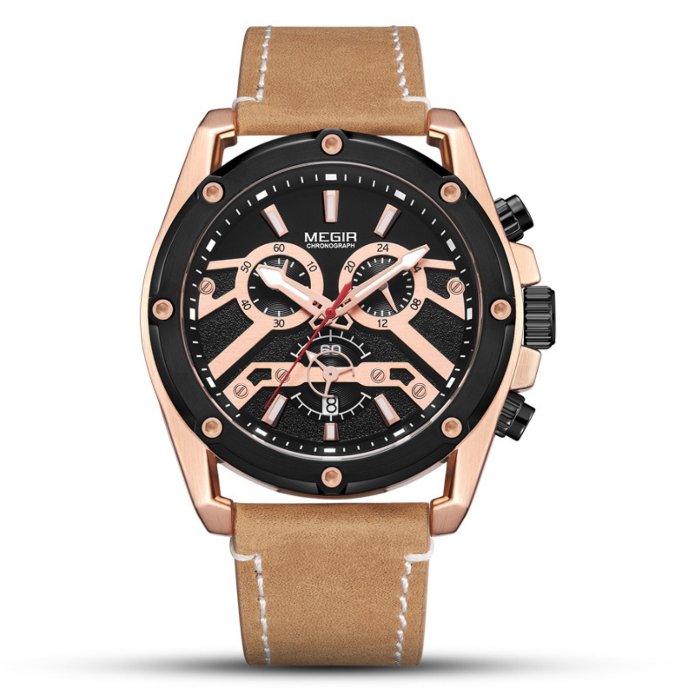 MEGIR Fashion Original Sports  - Luxury Watch With Leather Strap recensione e prezzo