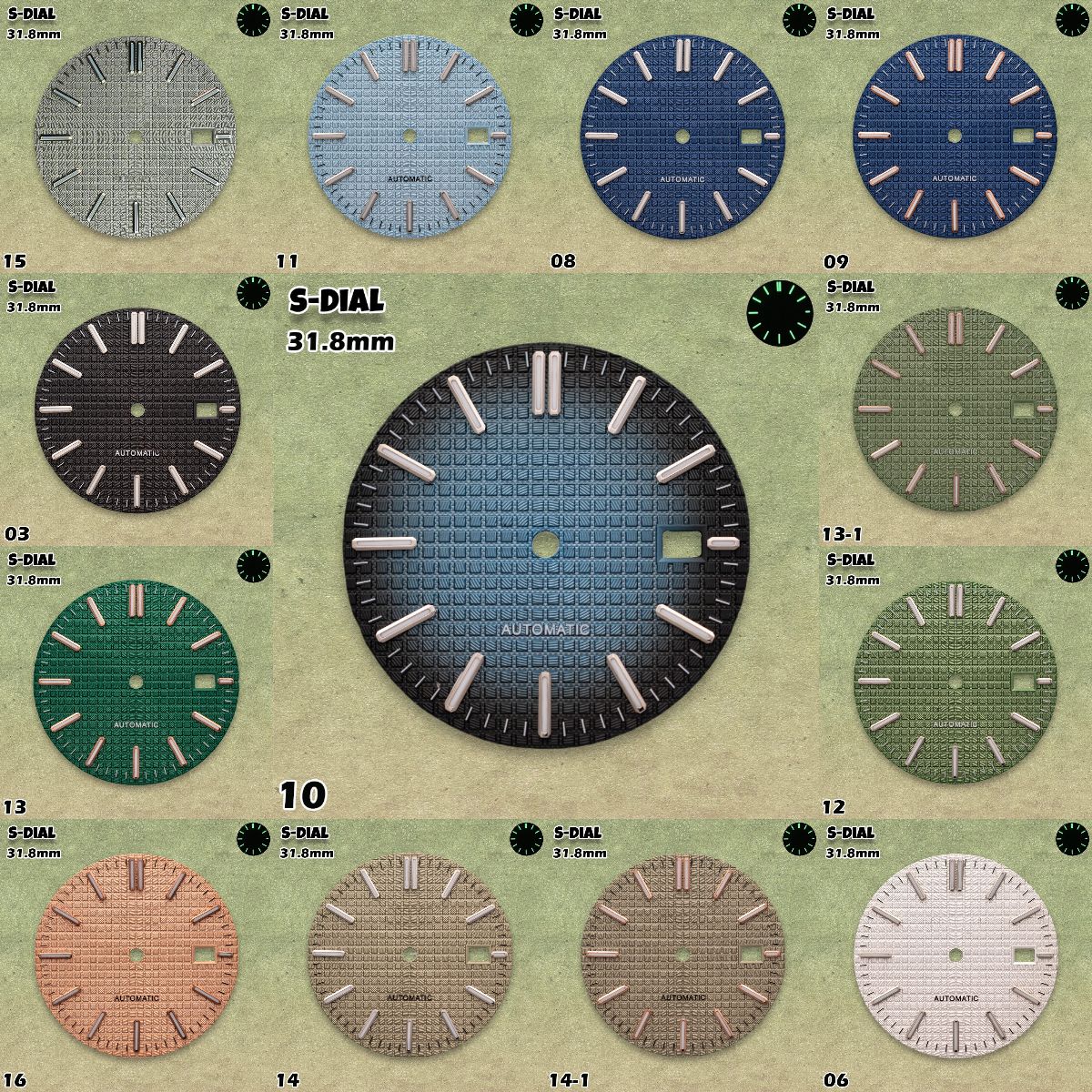 NG S Logo 31.8mm Royal Oak Dia - Luxury Watch Face recensione e prezzo