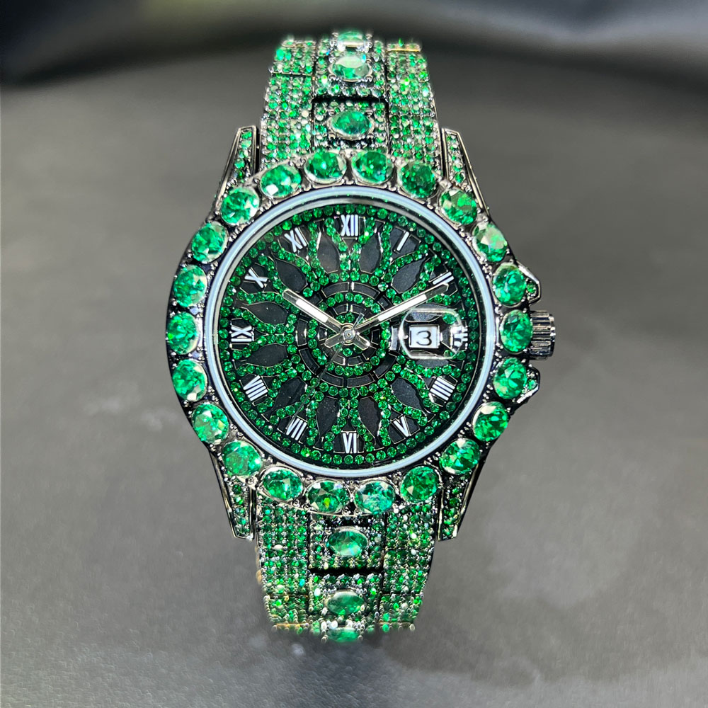 Green Diamond Watch For Men Br - Luxury Watch And Jewelry Brand recensione e prezzo
