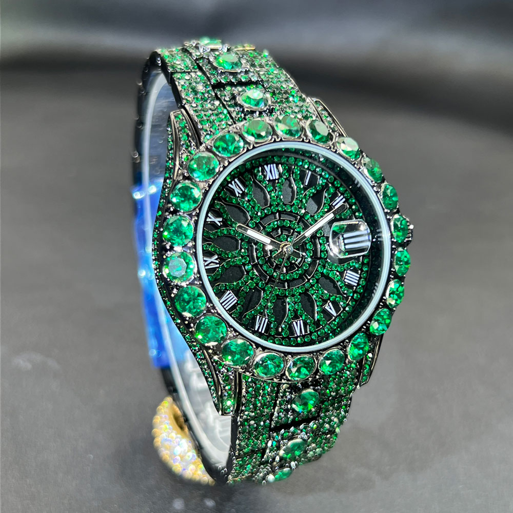 Green Diamond Watch For Men Br - Luxury Watch And Jewelry Brand recensione e prezzo
