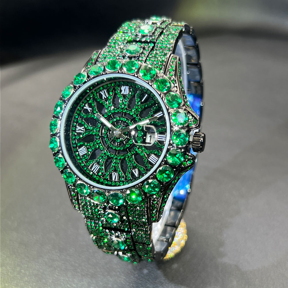 Green Diamond Watch For Men Br - Luxury Watch And Jewelry Brand recensione e prezzo