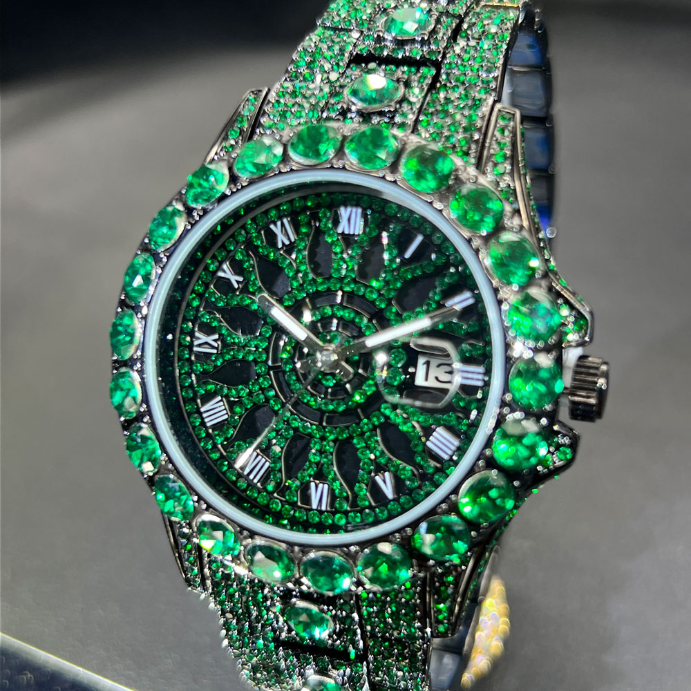 Green Diamond Watch For Men Br - Luxury Watch And Jewelry Brand recensione e prezzo