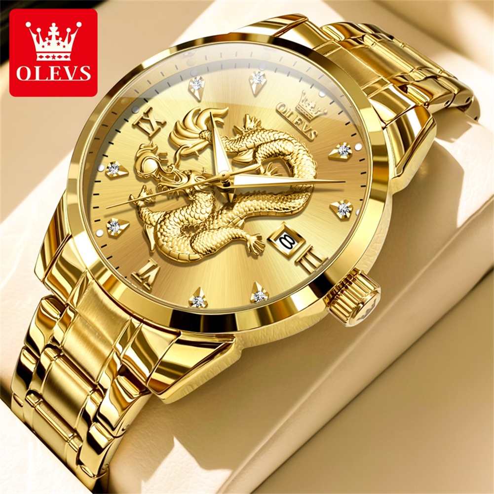 OLEVS Mens Watches Top Brand L - Luxury Watch China recensione e prezzo