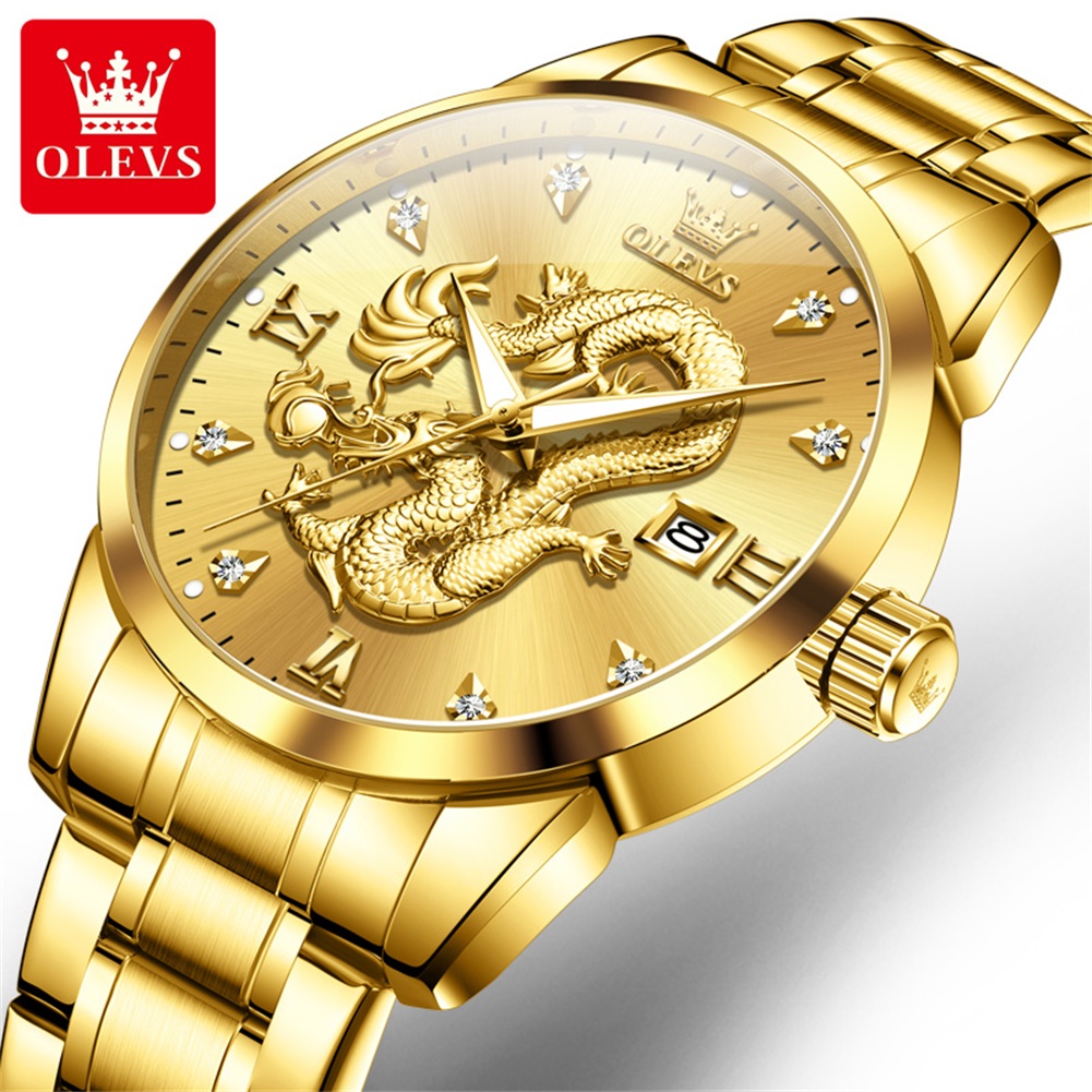 OLEVS Mens Watches Top Brand L - Luxury Watch China recensione e prezzo