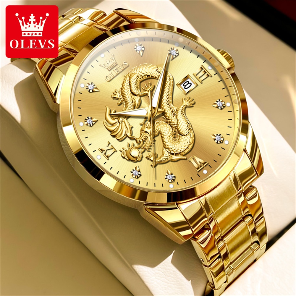 OLEVS Mens Watches Top Brand L - Luxury Watch China recensione e prezzo