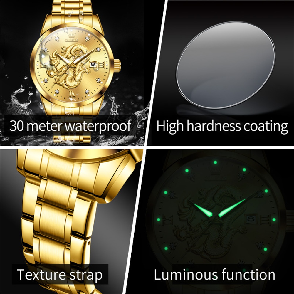 OLEVS Mens Watches Top Brand L - Luxury Watch China recensione e prezzo