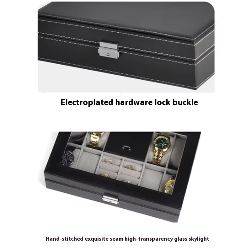 Leather Watch Box Multi-Functi - Luxury Watch And Jewelry Brand recensione e prezzo