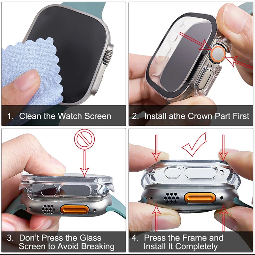 Glass+case For Apple Watch Ult - Luxury Watch Ap recensione e prezzo